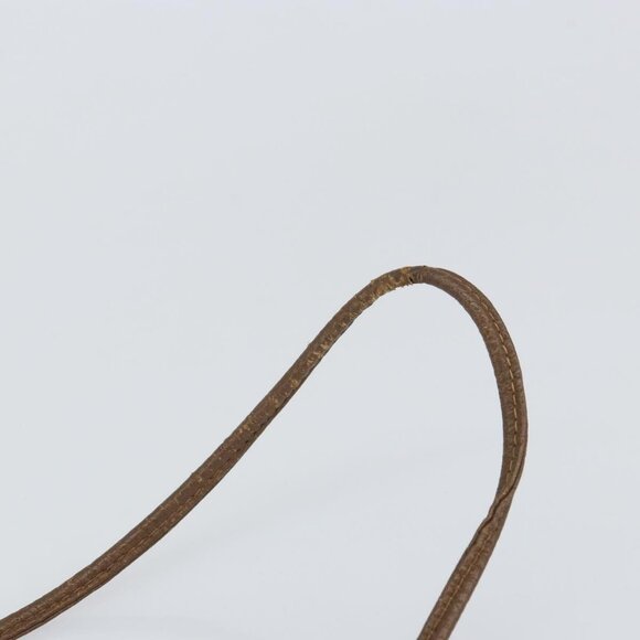 Authentic GUCCI GUCCI GG Supreme Web Sherry Line Bag PVC Beige Gold 98 02 04 - Picture 3 of 16